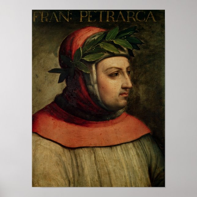 Portrait of Petrarch Poster (Front)