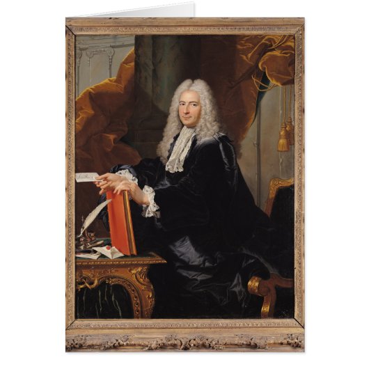 Portrait of Philibert Orry Cards (Front)