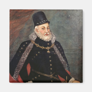 Portrait of Philip II of Spain 2 Magnet