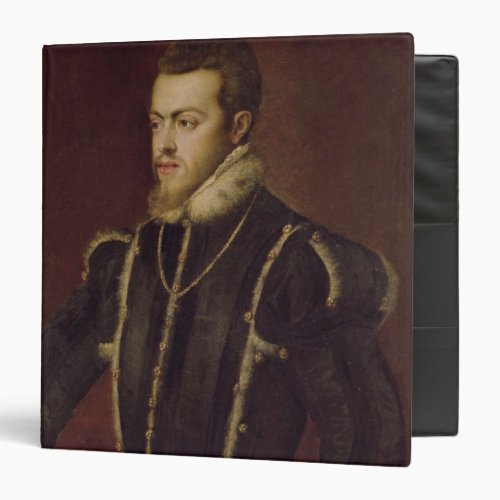 Portrait of Philip II  of Spain Binder