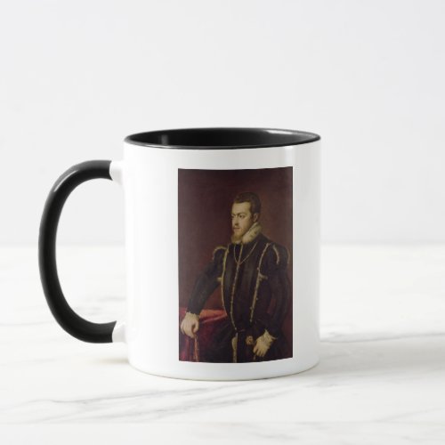 Portrait of Philip II  of Spain Mug