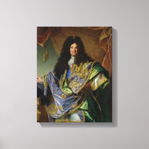 Portrait of Philippe de Courcillon  Marquis Canvas Print