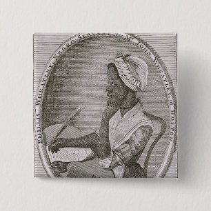 Portrait of Phillis Wheatley Button