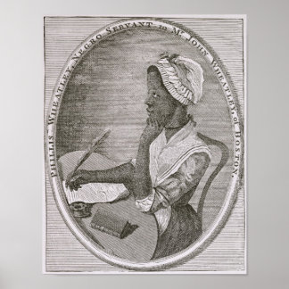Portrait of Phillis Wheatley Poster