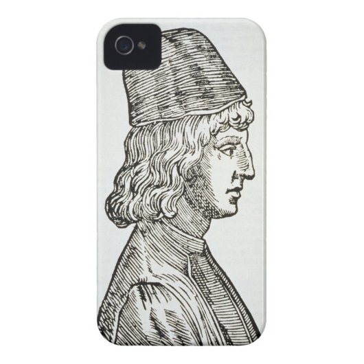 Portrait of Pico della Mirandola (1463-94), from ' Case-Mate iPhone Case (Back)