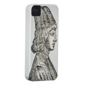 Portrait of Pico della Mirandola (1463-94), from ' Case-Mate iPhone Case (Back/Right)