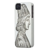 Portrait of Pico della Mirandola (1463-94), from ' Case-Mate iPhone Case (Back Left)