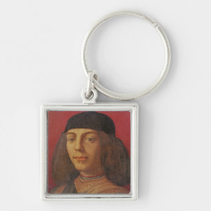 Portrait of Piero di Lorenzo de Medici Keychain