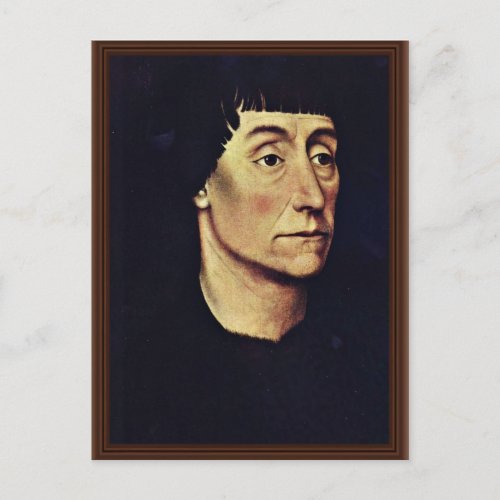 Portrait Of Pierre De Beffremont By Weyden Rogier Postcard