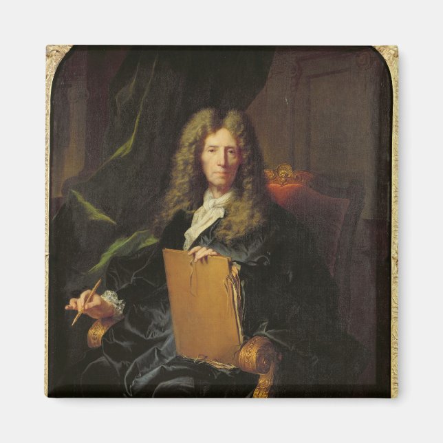 Portrait of Pierre Mignard  c.1690 Magnet (Front)