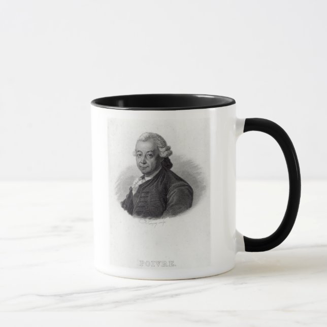 Portrait of Pierre Poivre Mug (Right)