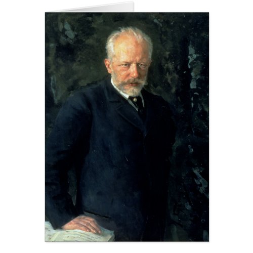 Portrait of Piotr Ilyich Tchaikovsky