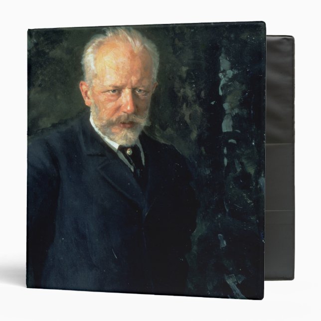 Portrait of Piotr Ilyich Tchaikovsky Binder (Front/Inside)