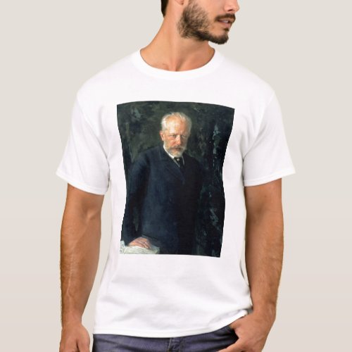 Portrait of Piotr Ilyich Tchaikovsky T_Shirt