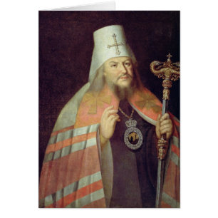 Portrait of Plato II, Metropolitan of Moscow Cards