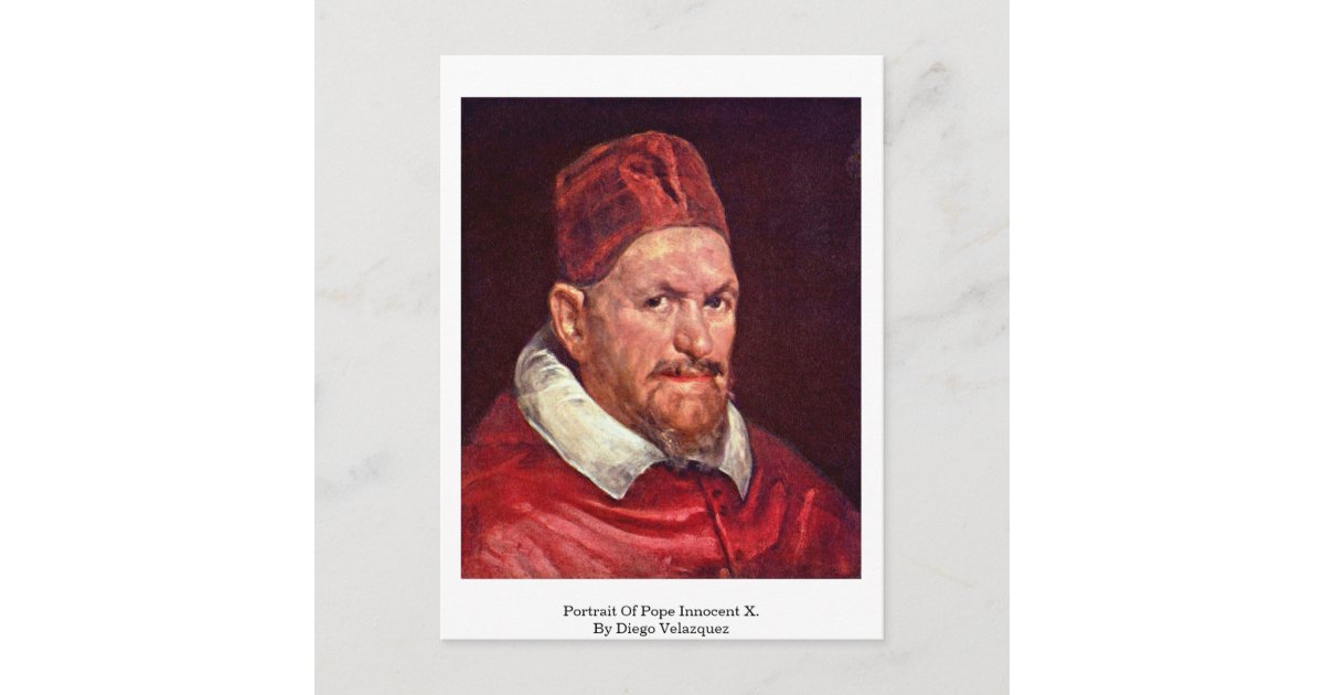 portrait of pope innocent x velazquez