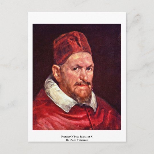 portrait of pope innocent x velazquez