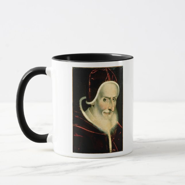 Portrait of Pope Pius V   1576-80 Mug (Left)