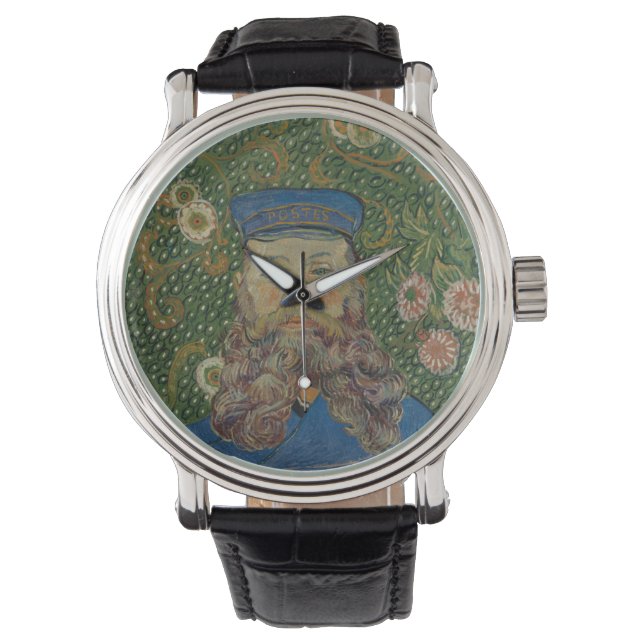 Portrait of Postman Joseph Roulin by Van Gogh Watch (Front)