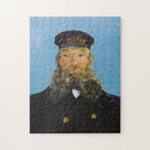 Portrait of Postman Roulin  Vincent Van Gogh Jigsaw Puzzle