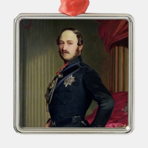 Portrait of Prince Albert (1819-61) 1859 (oil on c Metal Ornament