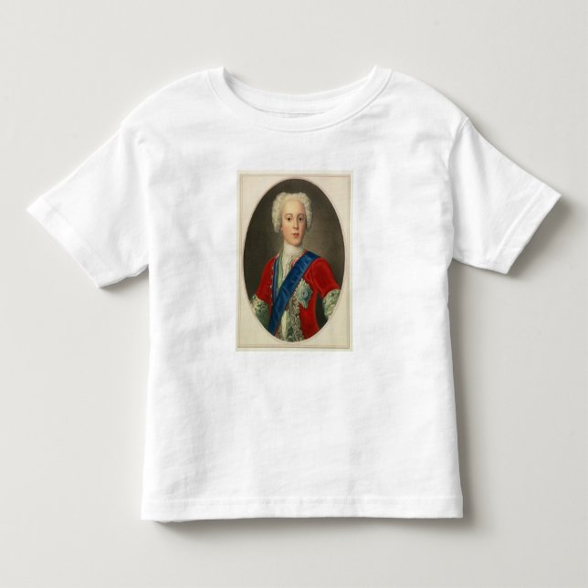 Portrait of Prince Charles Edward Toddler T-shirt (Front)