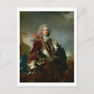 Portrait of Prince Jacques 1er Grimaldi (oil on ca Postcard
