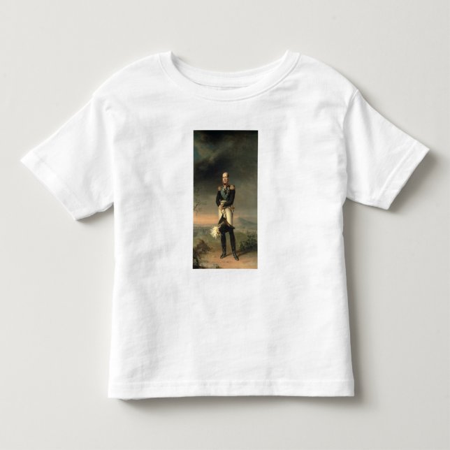 Portrait of Prince Mikhail Barclay de Tolly Toddler T-shirt (Front)