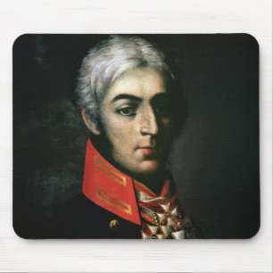 Portrait of Prince Peter Bagration Mouse Pad