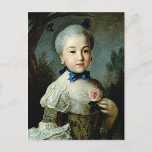 Portrait of Princess Charlotte Sophia Postcard (Front)