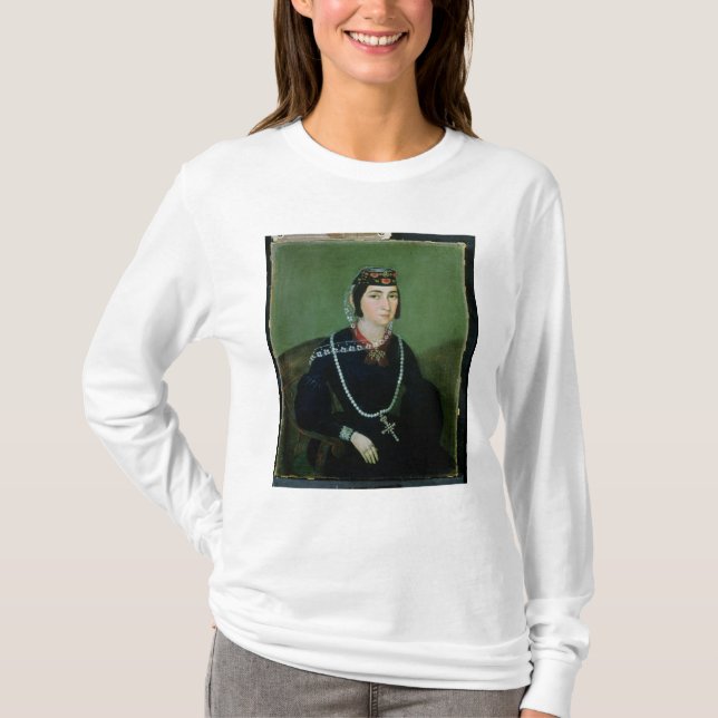 Portrait of Princess Salome Chavchavadze T-Shirt (Front)