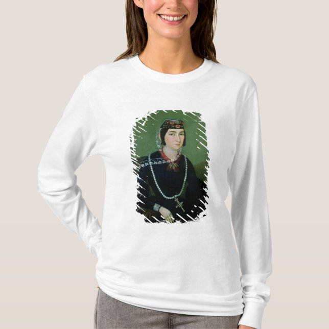 Portrait of Princess Salome Chavchavadze T-Shirt (Front)