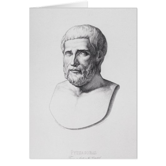 Portrait of Pythagoras Cards (Front)