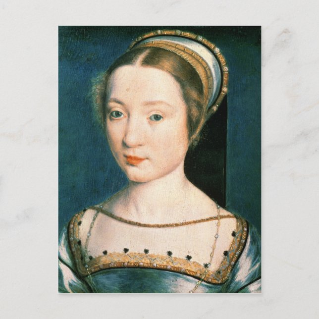 Portrait of Queen Claude Postcard (Front)