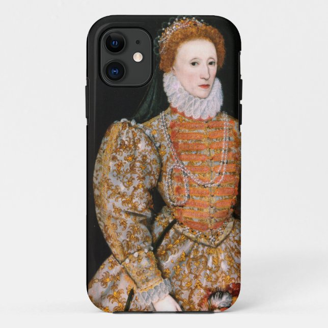 Portrait of Queen Elizabeth I of England Case-Mate iPhone Case (Back)