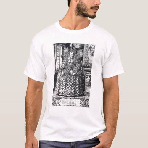 Portrait of Queen Elizabeth I T_Shirt