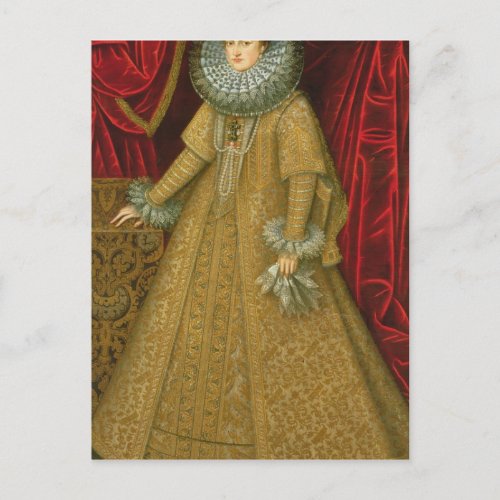 Portrait of Queen Isabel Clara Eugenia Postcard