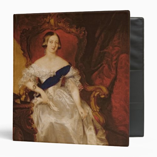 Portrait of Queen Victoria Binder
