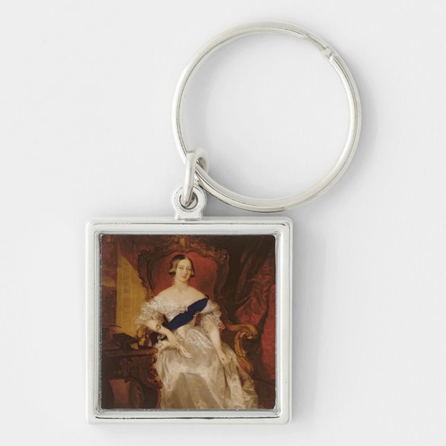 Portrait of Queen Victoria Keychain (Front)