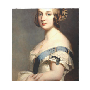 Portrait Of Queen Victoria Notepad