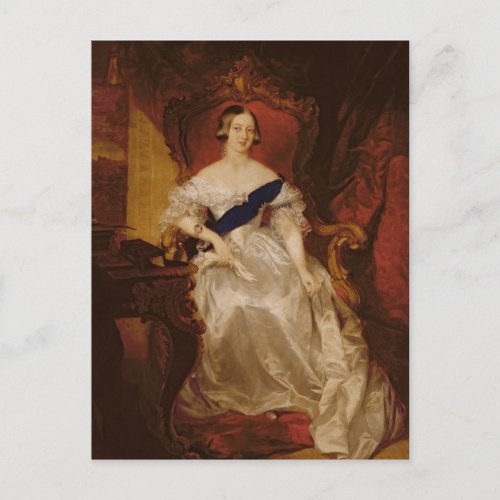 Portrait of Queen Victoria Postcard