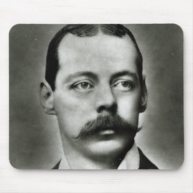 Portrait of Randolph Churchill Mouse Pad (Front)
