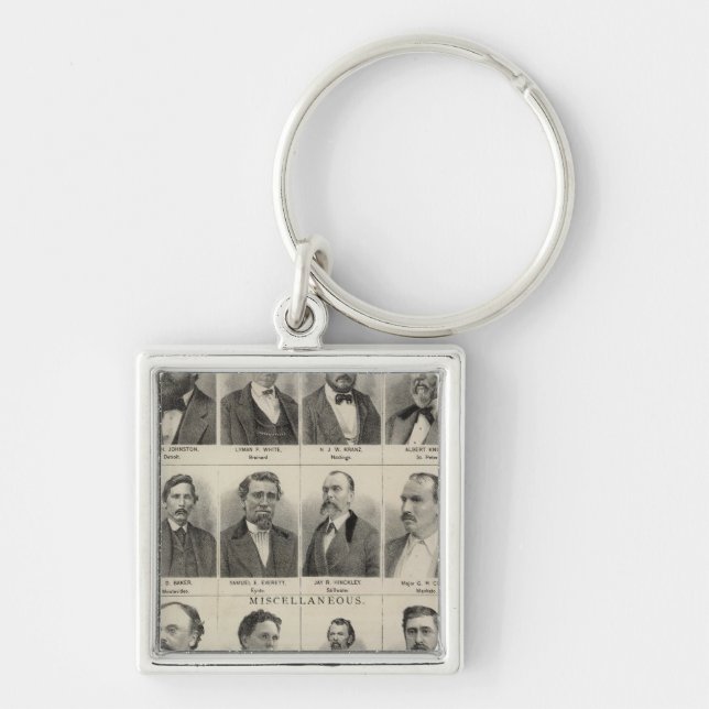 Portrait of Real Estate Dealers, Minnesota Keychain (Front)