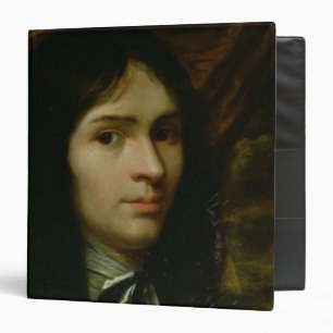 Portrait of Rene Descartes 3 Ring Binder