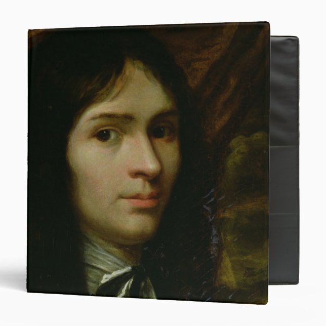 Portrait of Rene Descartes 3 Ring Binder (Front/Inside)