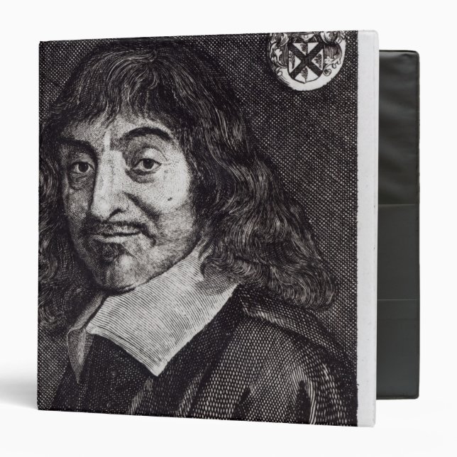 Portrait of Rene Descartes Binder (Front/Inside)