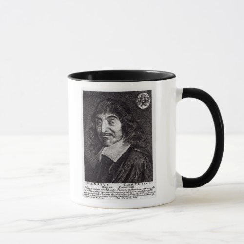 Portrait of Rene Descartes Mug