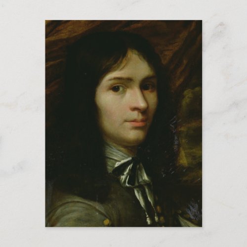 Portrait of Rene Descartes Postcard