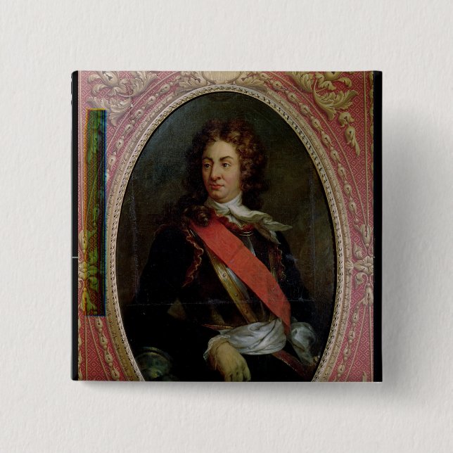 Portrait of Rene Duguay-Trouin  1736 Button (Front)