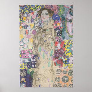 Portrait of Ria Munk III — Gustav Klimt (1917–18) Poster